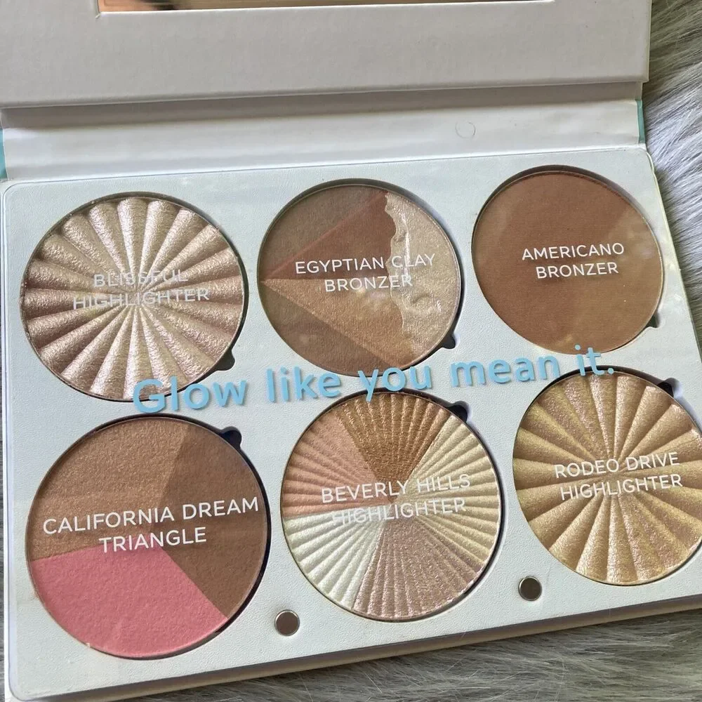 OFRA On The Glow Highlighting And Bronzing Palette Retail $149 Makeup